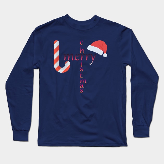 merry christmas gift Long Sleeve T-Shirt by simoo